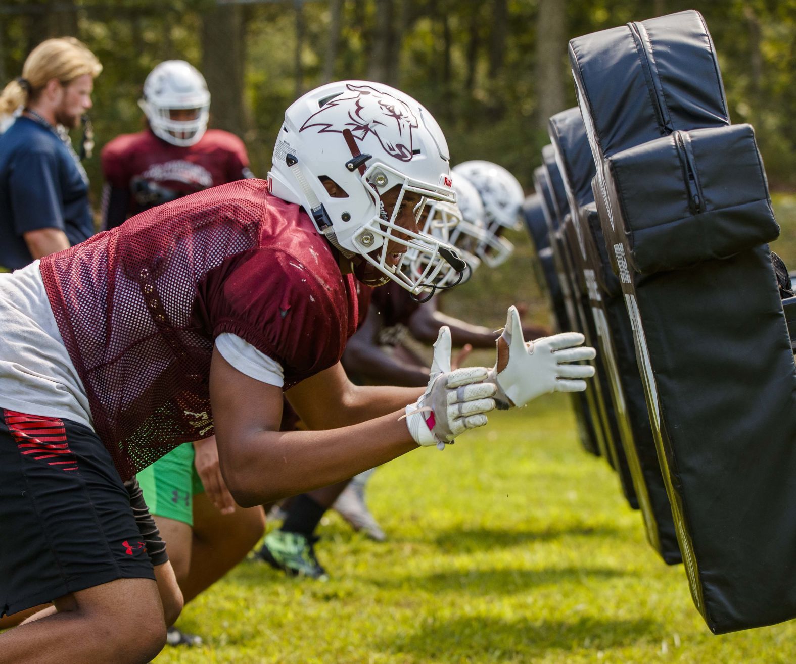Pleasantville Football Practice